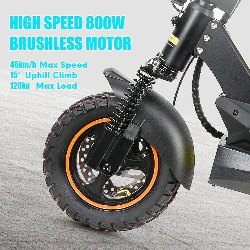 Mankeel MX-14 10" Off-road Tire Kick Electric Scooter 48V 15Ah 45km/h Foldable E-Scooter 800W Motor Electric Scooter For Adult
