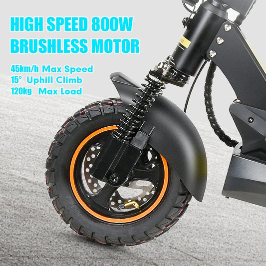 Mankeel MX-14 10" Off-road Tire Kick Electric Scooter 48V 15Ah 45km/h Foldable E-Scooter 800W Motor Electric Scooter For Adult