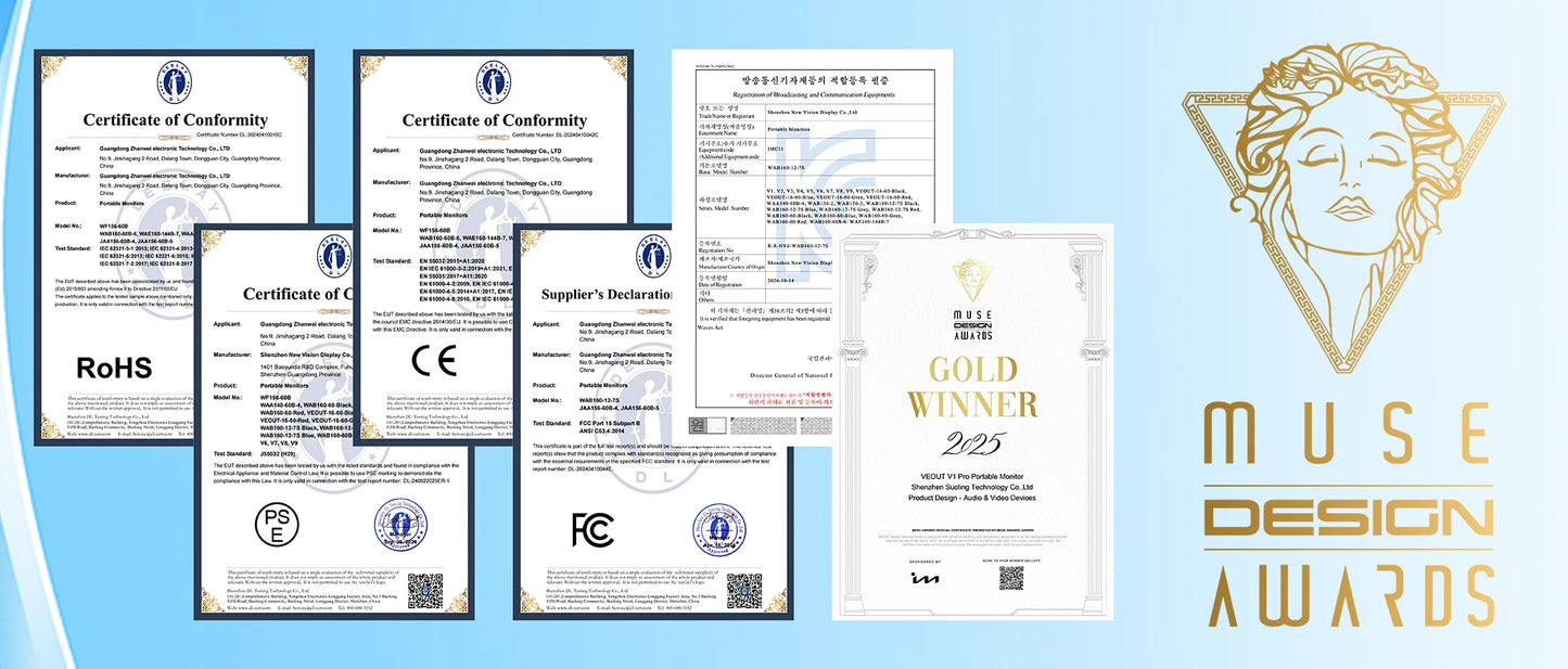 16 inch 2.5K 144Hz Portable Gaming Monitor,2560x1600 100% sRGB HDR FreeSync ,Ultra Slim w/Kickstand , Blue Light External Screen