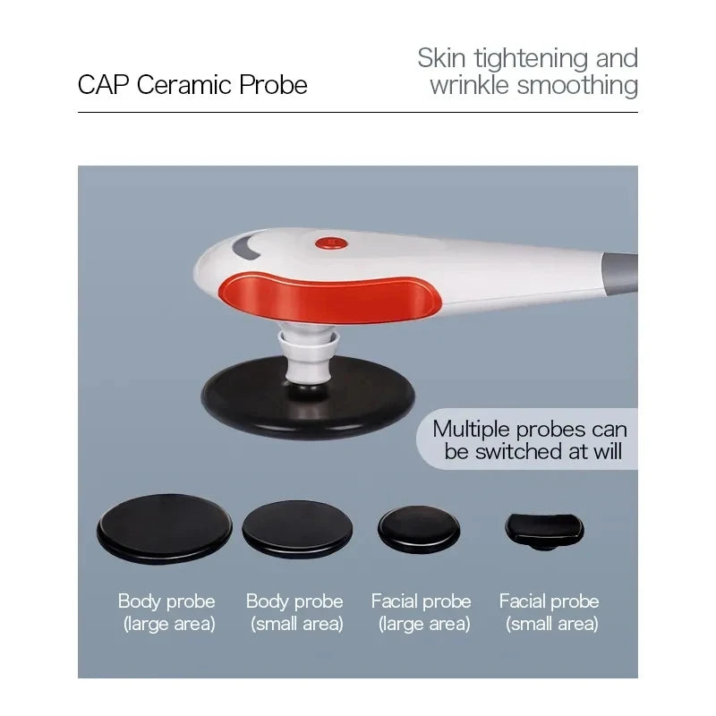 Hand-held Indiba Body Therapy Machine Touching RF 448 kHz Radio Frequency RET CET Diathermy To Relieve Pain Deep Nursing Care