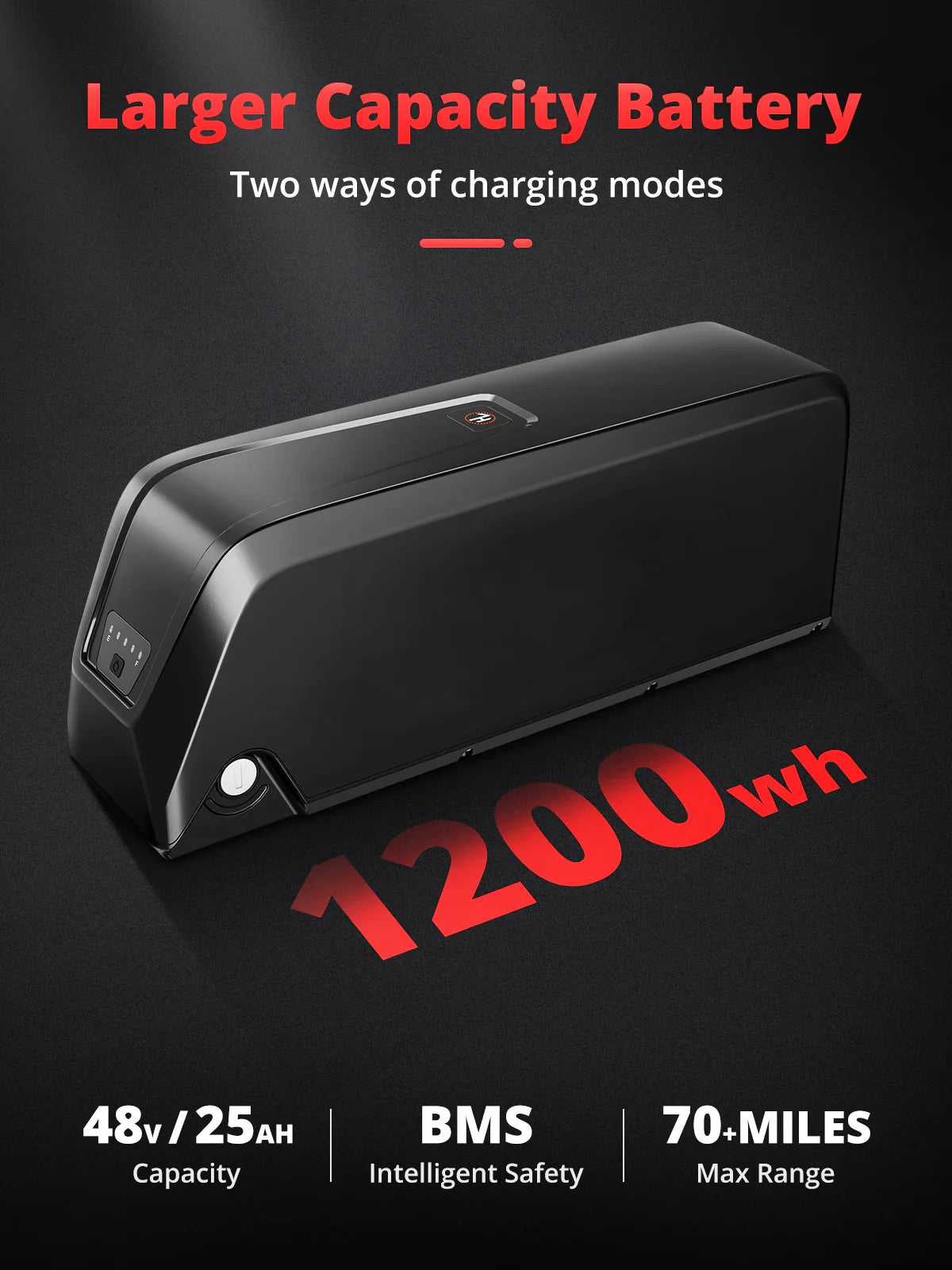 Electric Bike 2000W Dual Motor 48V18AH Battery E Bike Hydraulic Disc Brake 20-inch Tire LCD Display System City Electric Bicycle