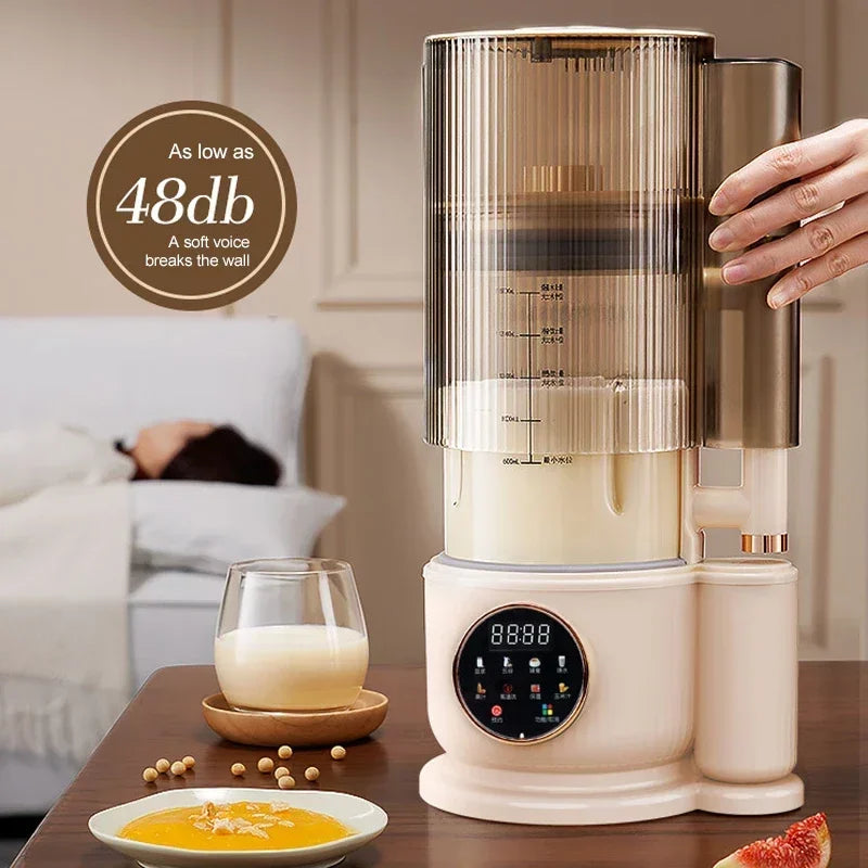 Electric Soy Milk Machine 1500ML Mixer Machine Automatic Intelligent Food Blender Fruit Juicer Wall Breaking Rice Paste Maker