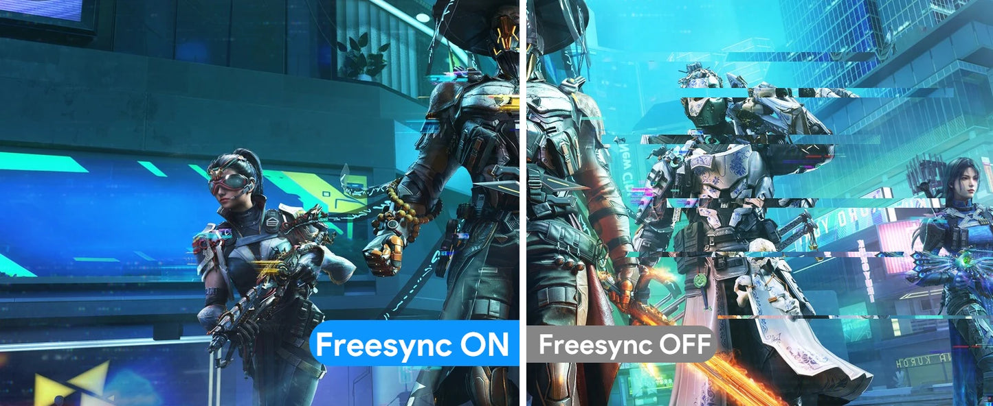 UPERFECT 18.5" TouchScreen Portable Monitor 120Hz 1MS Gaming Display 400Nits With FreeSync HDR VESA For Laptop Phone Xbox PS4/5