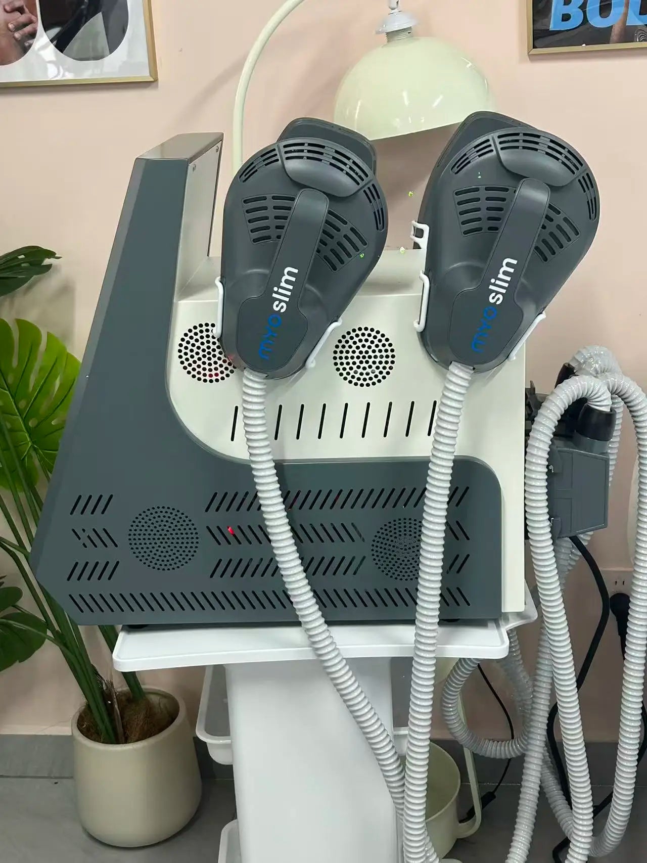 EMS Neo Portable Electromagnetic Body Slimming Muscle Stimulate Fat Removal Body Slimming Build Muscle EMS Machine