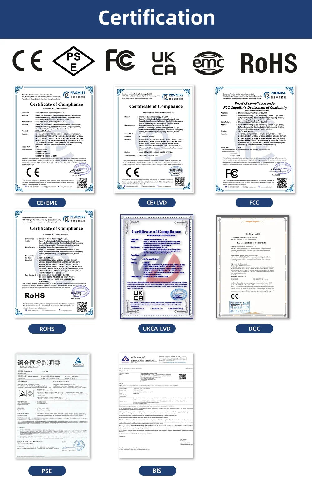 UPERFECT Triple Screen 15.6"/18.5“ Portable Foldable Monitor Dual Screen with Stand Extender 1080P FHD IPS for Laptop Windows