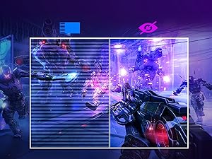 GreBear 165/144Hz Gaming Monitor 24 Inch - FHD 1080P IPS Screen 1ms (GTG) Home Office Computer Display, FreeSync Technology, 100