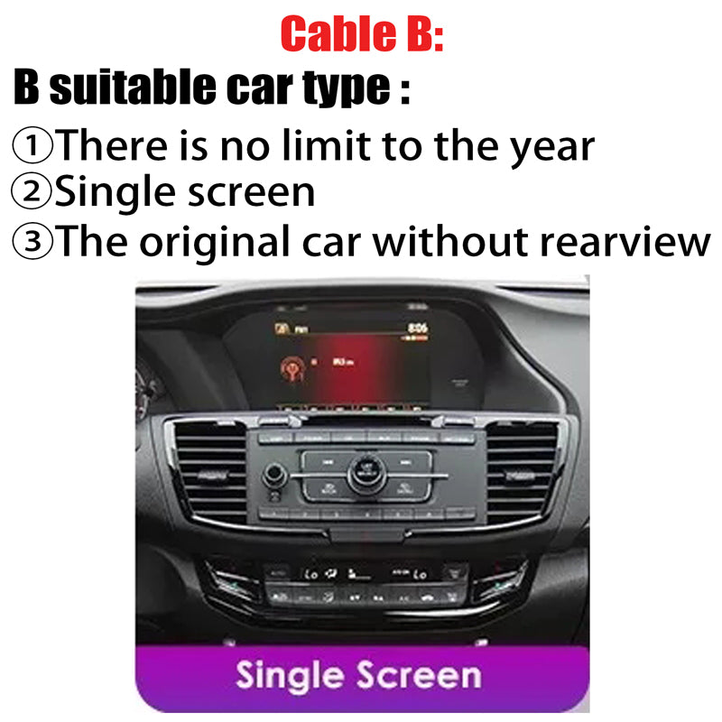 2+32G Apple Carplay For Honda Accord 2014-2017 Android 14 10" Car Stereo GPS Navigation Bluetooth FM/RDS Radio IPS Touch Screen